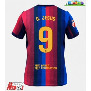 Barcelona Gabriel Jesus #9 Primera Equipación 2026-27 Manga Corta